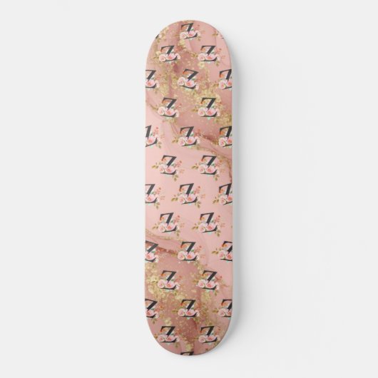 Skateboard Lettre Z (Recto)