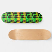 Skateboard Lettres néons et chiffres (Horz)