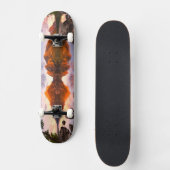 Skateboard Lever de soleil (Recto)