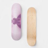 Skateboard Lever de soleil rose (Recto)