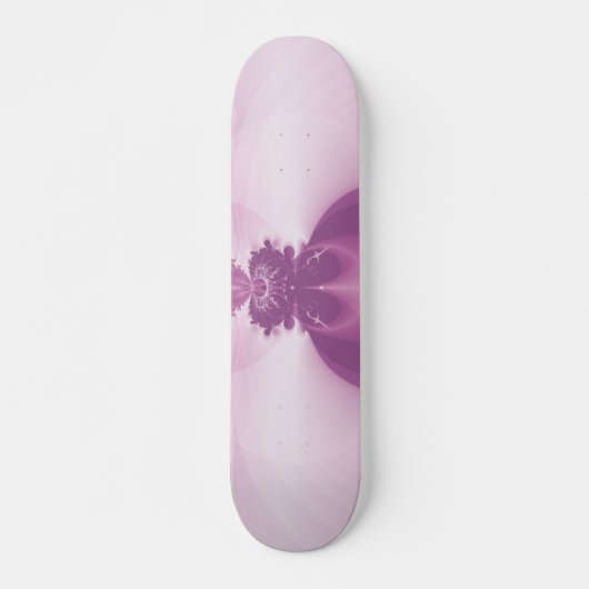 Skateboard Lever de soleil rose (Devant)