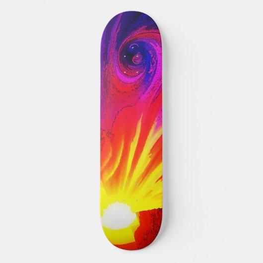 Skateboard Lever Du Soleil Dans Le Multivers (Recto)
