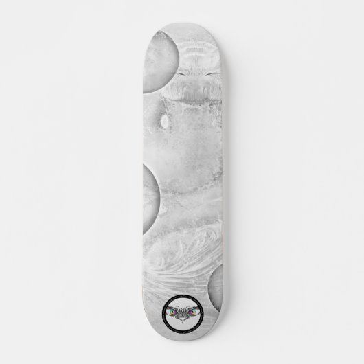 Skateboard Léviathan de la boule de dragon Ligne noire émerge (Devant)