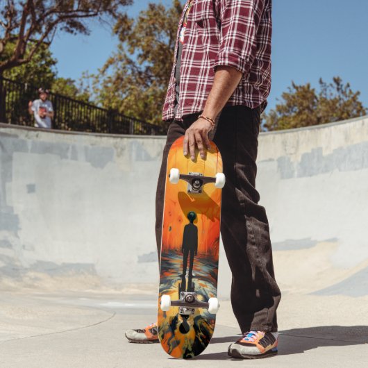 Skateboard L'expressionnisme solitaire (Extérieur 2)
