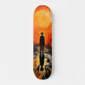 Skateboard L'expressionnisme solitaire (Devant)