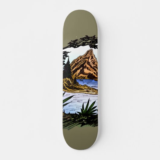 Skateboard L'Extérieur (Devant)