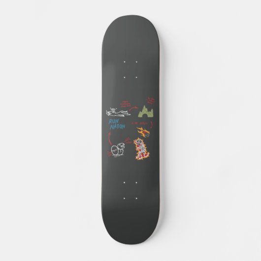 Skateboard L'histoire d'une famille éteinte (Recto)