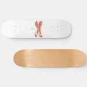Skateboard libellule de fleurs avec sakura de bijoux (Horz)