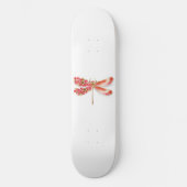 Skateboard libellule de fleurs avec sakura de bijoux (Recto)