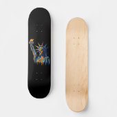 Skateboard Liberté de protestation politique (Recto)