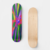 SKATEBOARD LIBERTY DOG PRO SHOP PSYCHEDELICA MADNESS DECK (Recto)