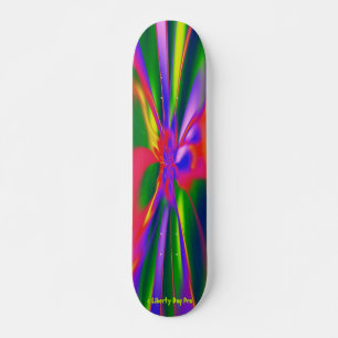 SKATEBOARD LIBERTY DOG PRO SHOP PSYCHEDELICA MADNESS DECK