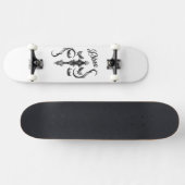 Skateboard Libra Zodiac Symbol (Horz)