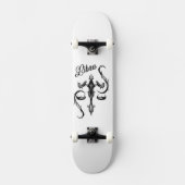 Skateboard Libra Zodiac Symbol (Recto)