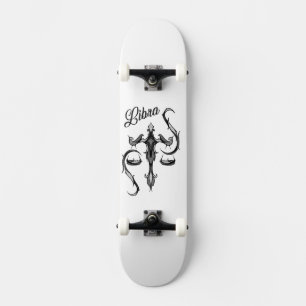 Skateboard Libra Zodiac Symbol