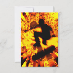 skateboard licht explosie