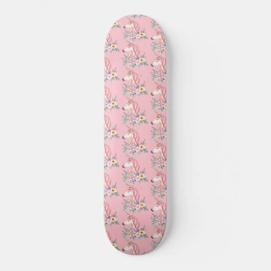 Skateboard Licorne (Recto)
