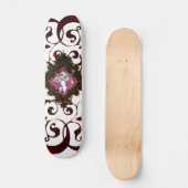 Skateboard Licorne héraldique (Recto)