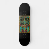 Skateboard Lid of Great Tomb of Pakal - Astronaut Palenque (Recto)