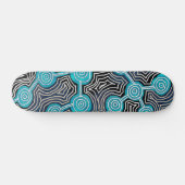 Skateboard Life Lines Style autochtone motif abstrait de styl (Horz)