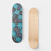 Skateboard Life Lines Style autochtone motif abstrait de styl (Recto)