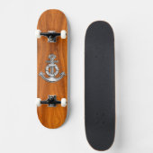 Skateboard Lifesaver Chrome Ancre sur les styles de placage d (Devant)
