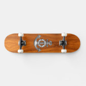 Skateboard Lifesaver Chrome Ancre sur les styles de placage d (Horz)