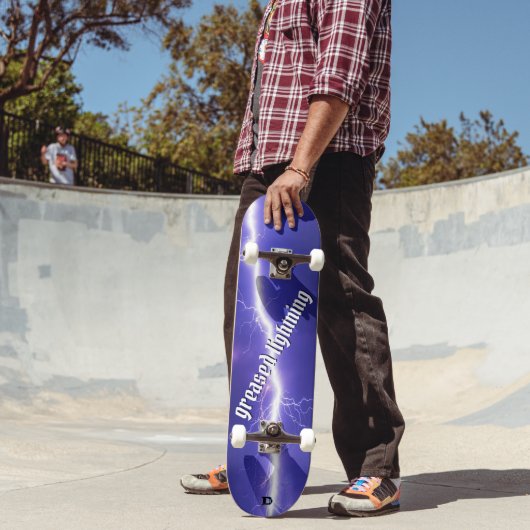 Skateboard Lightning Gras graissé Lightning Dd Marque Skatebo (Extérieur 2)