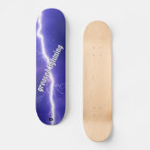 Skateboard Lightning Gras graissé Lightning Dd Marque Skatebo (Recto)