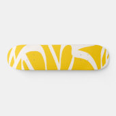 Skateboard Ligne Abstraite jaune (Horz)