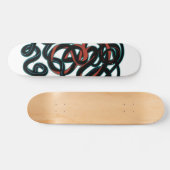 Skateboard Ligne de style Graffiti (Horz)