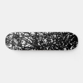 Skateboard Lignes Abstraites (Horz)