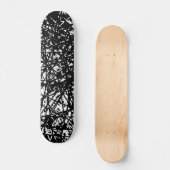 Skateboard Lignes Abstraites (Recto)