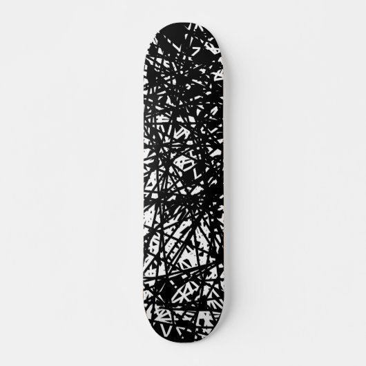Skateboard Lignes Abstraites (Devant)