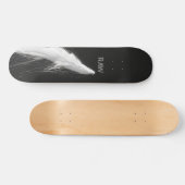 Skateboard Lignes fluides abstraites (Horz)