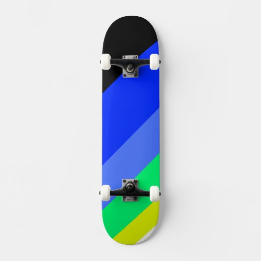 Skateboard Lignes sombres (Recto)