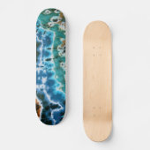 Skateboard Lignes Tie Dye (Recto)