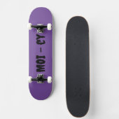 Skateboard lila completement board MOI - cy (Devant)