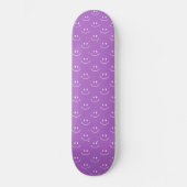 Skateboard Lilac Smile Motif Skate (Recto)