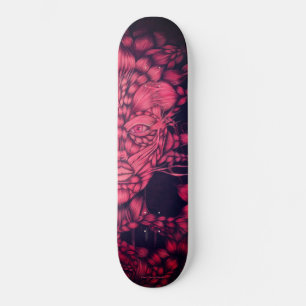 Skateboard Lilith Fluo rose 2