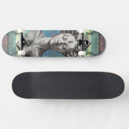 Skateboard Lilith Imaginaire déesse art violet (Horz)