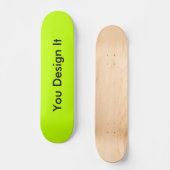 Skateboard Lime (Recto)