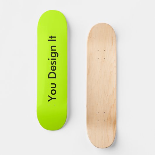 Skateboard Lime (Recto)
