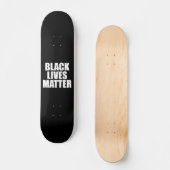 Skateboard L'importance des vies noires (Recto)