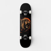 Skateboard Lion (Recto)