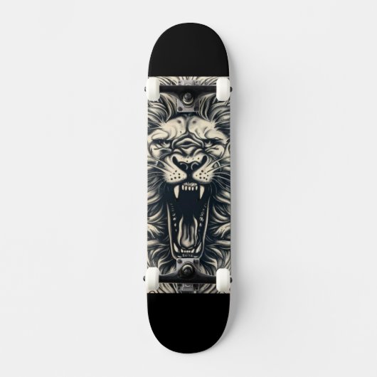 Skateboard Lion (Recto)