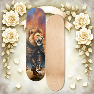 Skateboard Lion Cyber des Terres Désolées