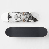 Skateboard Lion de guerrier (Horz)