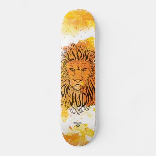 Skateboard Lion de Judah (Recto)