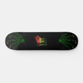 Skateboard Lion de Rasta (Horz)